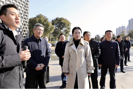 坚持党建引领 奋力争先创优丨市领导调研交通产业Ebpay党建、人才工作